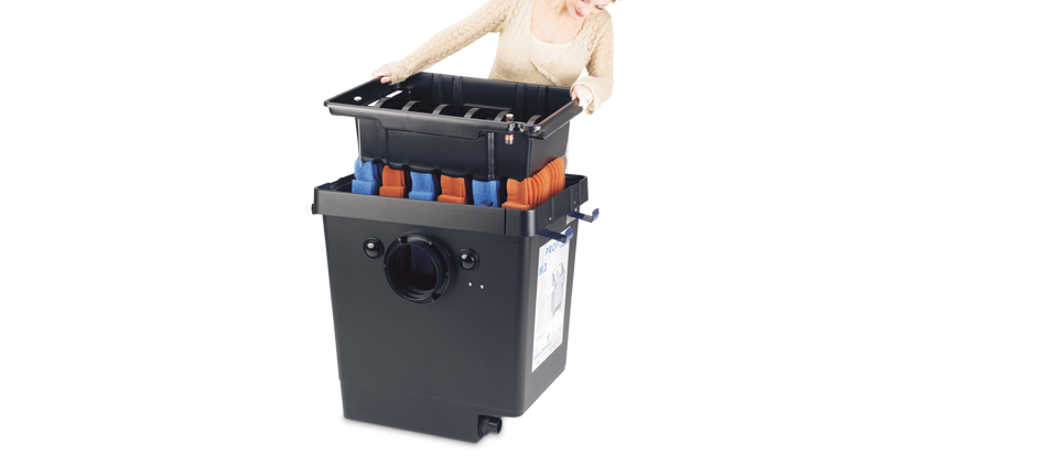 Modul de filtrare cu bureti 