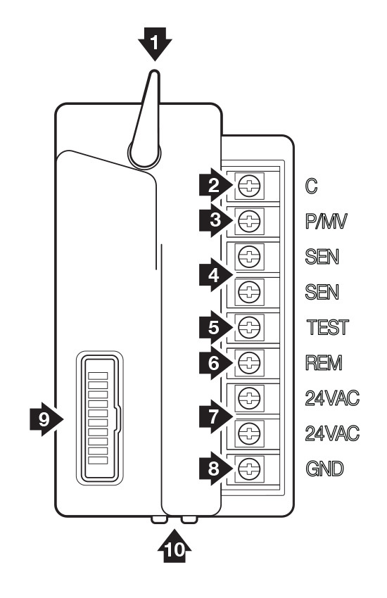 Modul de alimentare pentru programatorul IC601PL (doar pentru modelul cu extindere pana la 30 zone)