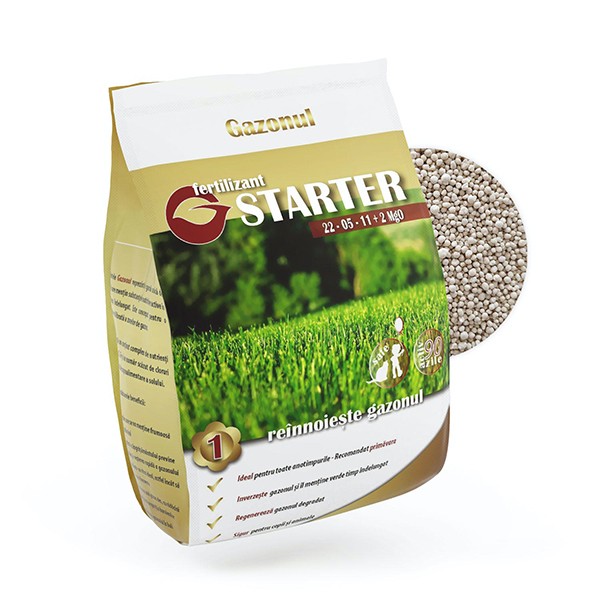 Fertilizant gazon  STARTER, 3 KG