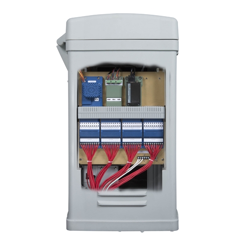 Controller modular 6 zone exterior IC601 cu piedestal de plastic