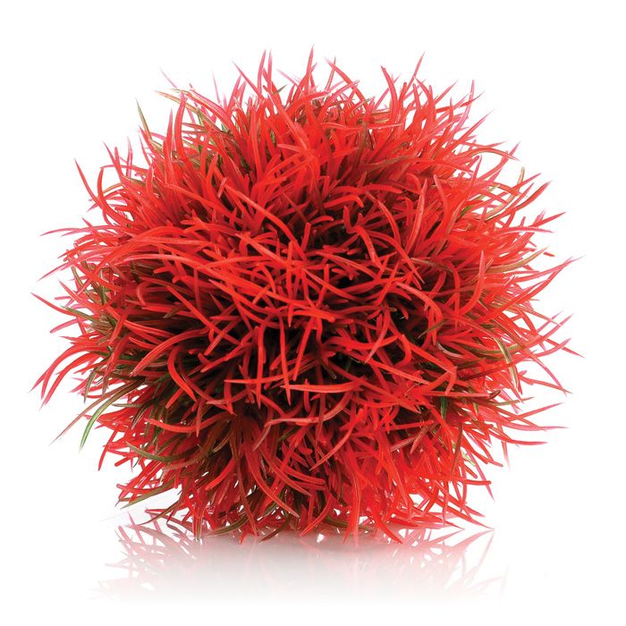Decoratiune minge acvtica rosie