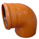 Curba canal 87° PVC D110