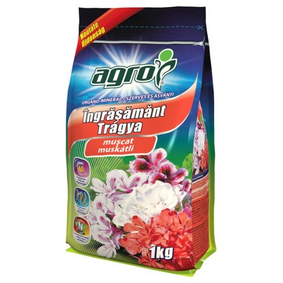 Ingrasamant Organic pt Muscate 1KG AGRO